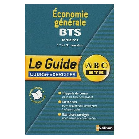 Economie générale - BTS tertiaire 1re et 2e année