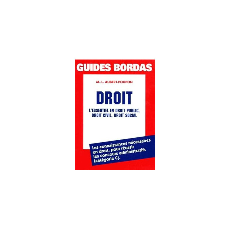 AUBERT/DROIT    (Ancienne Edition)